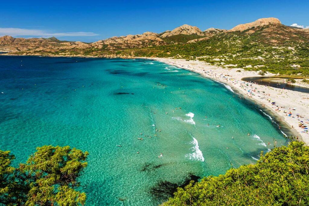 la plage de l'Ostriconi